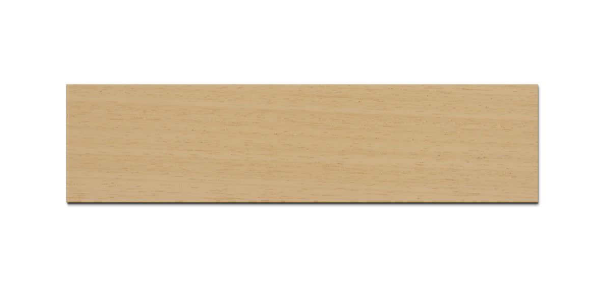 Jaluzea de lemn NATURAL 50 mm — Maro cu fibră vizibilă (02NM)