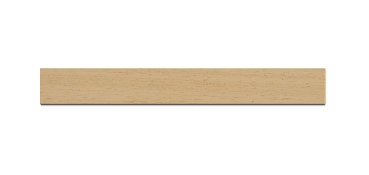 Jaluzea de lemn NATURAL 25 mm — Maro cu fibră vizibilă (02NS)