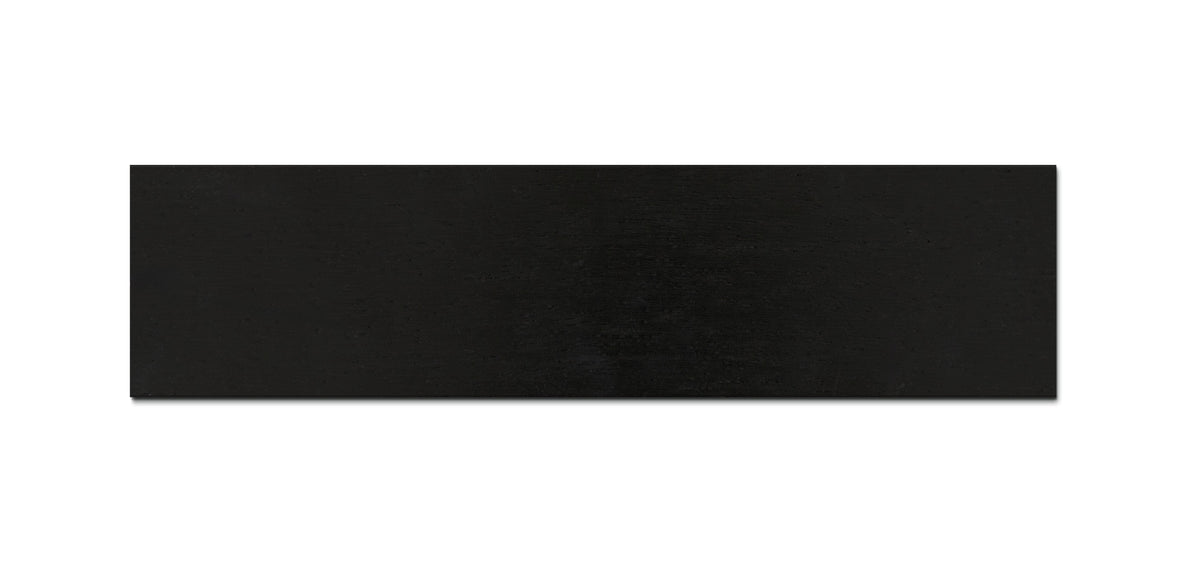 Jaluzea de lemn NATURAL 50 mm — Negru cu fibră vizibilă (19NM)