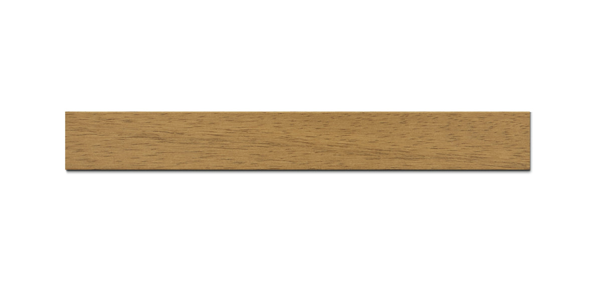 Jaluzea de lemn NATURAL 25 mm — Maro cu fibră vizibilă (68NS)