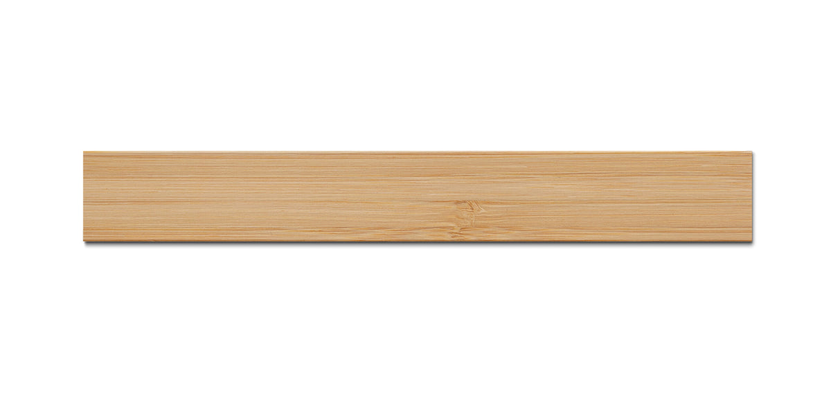 Jaluzea de bambus 25 mm — Maro cu fibră vizibilă (83_25)