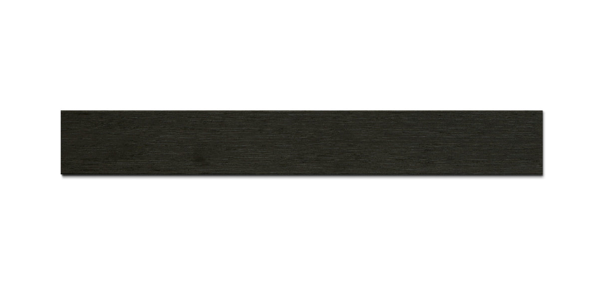 Jaluzea de bambus 25 mm — Negru cu fibră vizibilă (88_25)